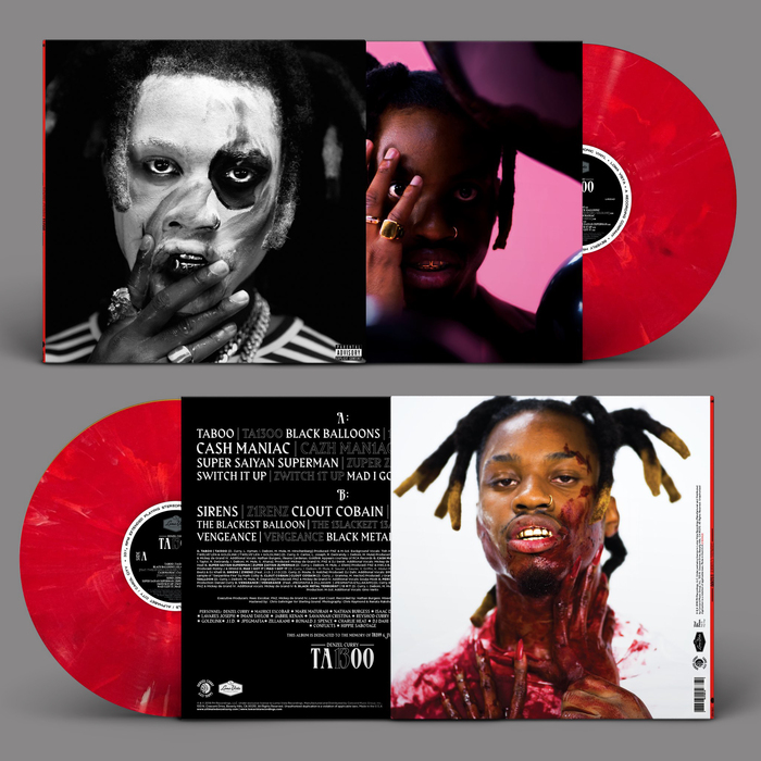 Denzel Curry – Ta13oo album art and tour posters 4