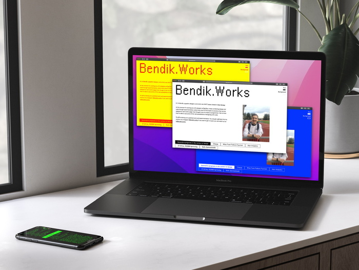 Bendik.Works website 1