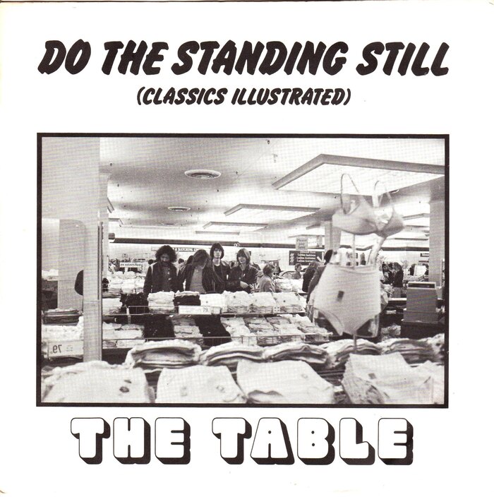 The Table – “Do The Standing Still (Classics Illustrated)” single cover 1