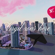 Louis Vuitton “Virgil was here” tribute