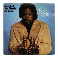 Barry White – <cite>I’ve Got So Much To Give</cite> album art