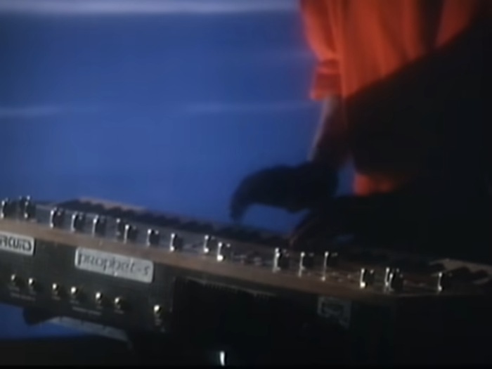 Tom Bailey plays a Prophet-5 synthesizer in the music video for the song, “Doctor Doctor”.