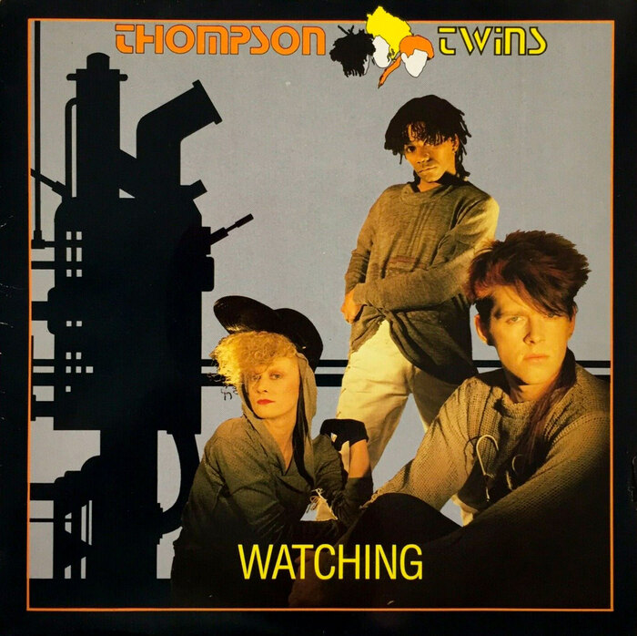 Watching EP (1983). &ldquo;Cover design by Satori with ideas from Alannah.&rdquo;