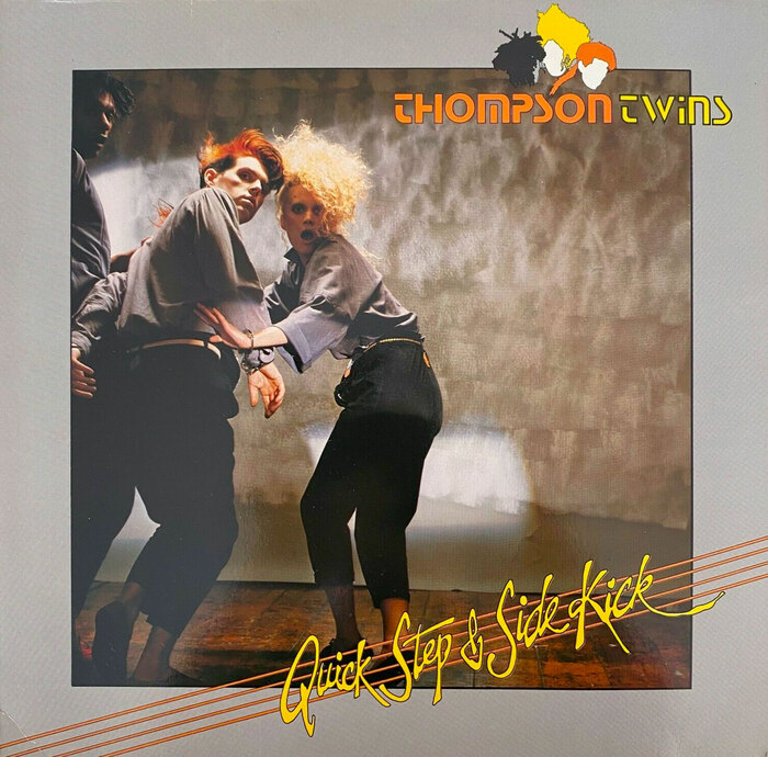 Quick Step & Side Kick LP (1982). Design: Satori. Art Direction: David Shortt.