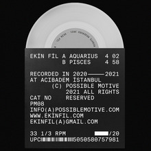 Ekin Fil – “Aquarius” / “Pisces” single cover