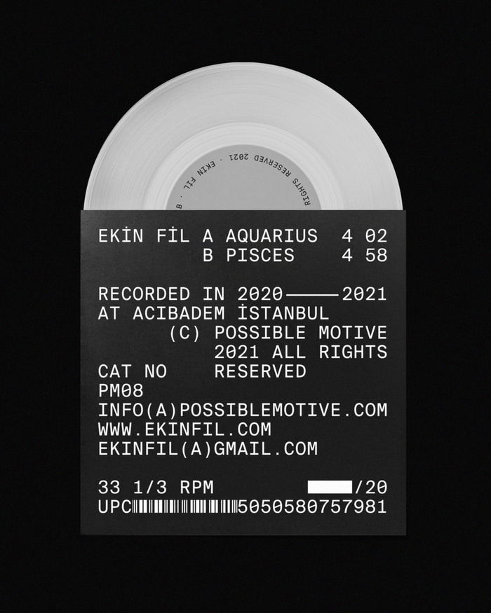 Ekin Fil – “Aquarius” / “Pisces” single cover 2