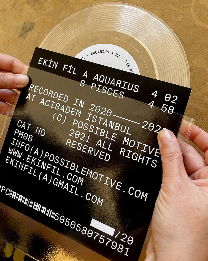 Ekin Fil – “Aquarius” / “Pisces” single cover 4