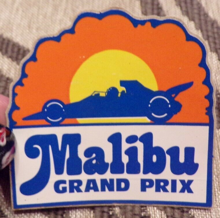 Malibu Grand Prix sticker