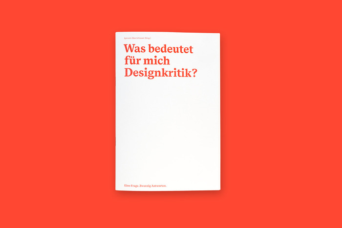 Was bedeutet für mich Designkritik? 1