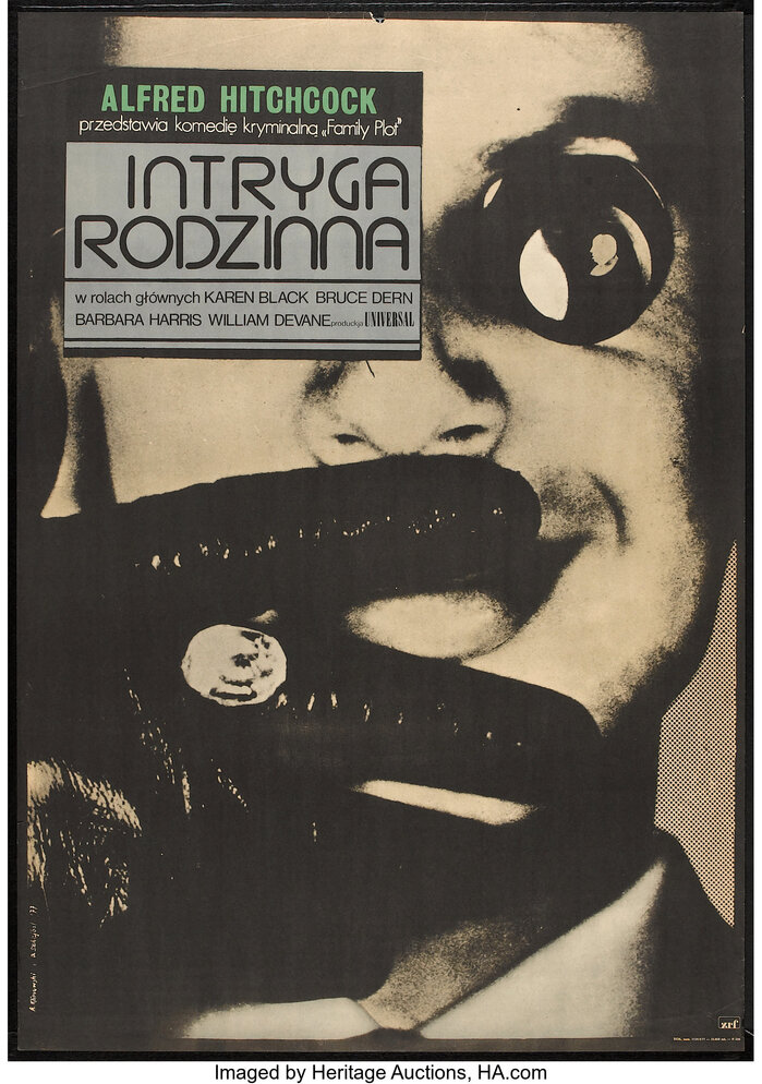 Intryga rodzinna Polish movie poster