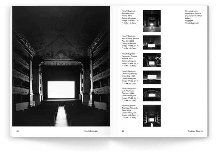 Hiroshi Sugimoto for The Light Observer