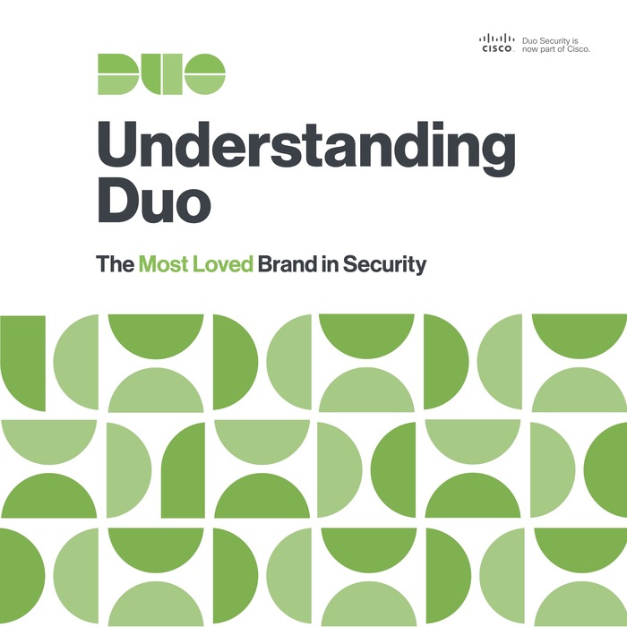 Cover of the Duo brand book, 2018