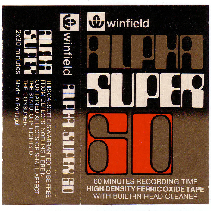 Winfield Alpha cassettes 2