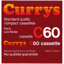 Currys C60 and C90 cassettes