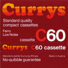 Currys C60 and C90 cassettes
