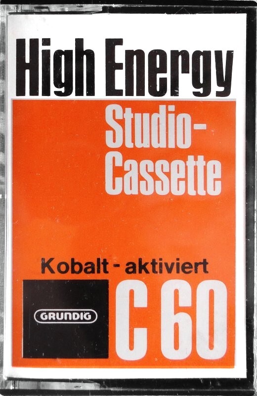 Grundig High Energy Studio-Cassette  inserts 2