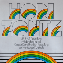 <cite>Horizonte</cite> at B·A·T-Haus Hamburg exhibition poster