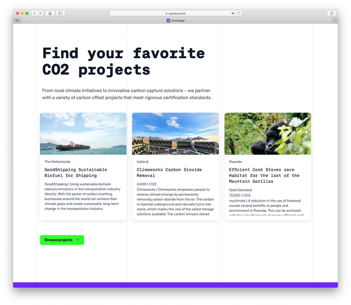 Squake website 7