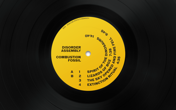 Disorder Assembly – Combustion Fossil album art 3