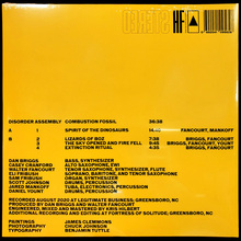 Disorder Assembly – <cite>Combustion Fossil</cite> album art