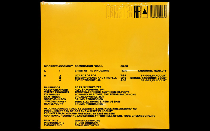 Disorder Assembly – Combustion Fossil album art 1