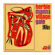 Herbie Mann – <cite>Herbie Mann at the Village Gate</cite> album art