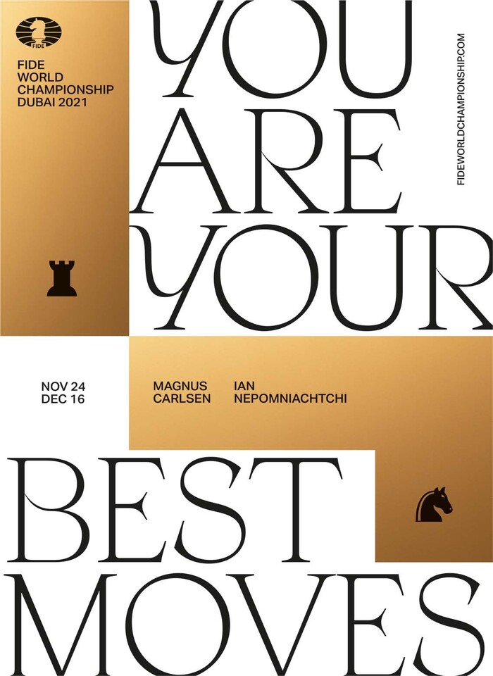 FIDE World Championship Dubai 2021: “You are your best moves” 2
