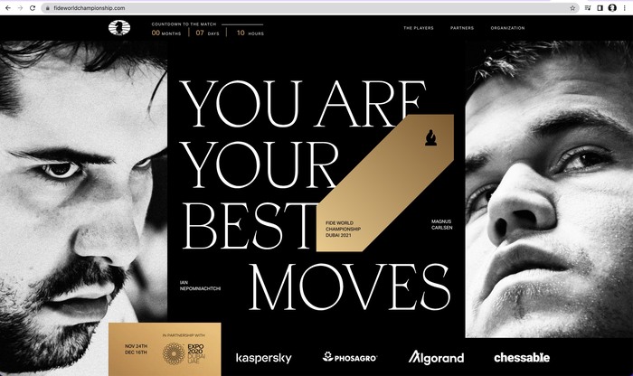 FIDE World Championship Dubai 2021: “You are your best moves” 6