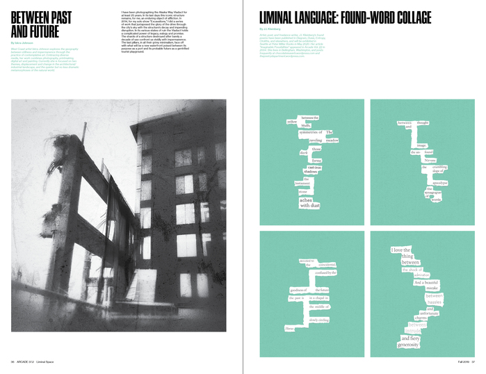 ARCADE, issue 37.2 “Liminal Space” 4