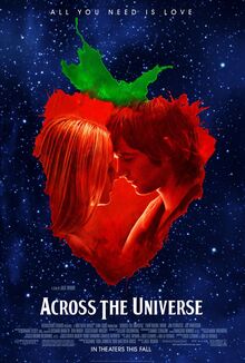 <cite>Across the Universe</cite> (2007) movie poster