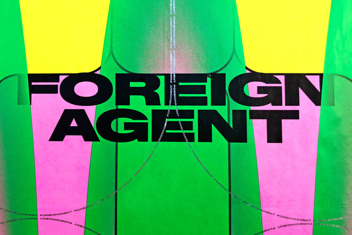 Foreign Agent: Live bold poster 2