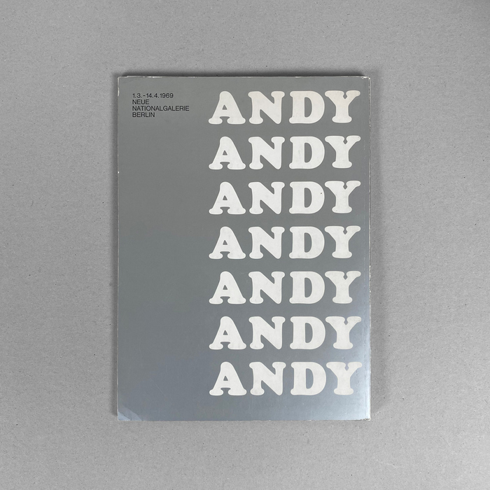 Andy Warhol at Neue Nationalgalerie Berlin exhibition catalogue (1969) 4