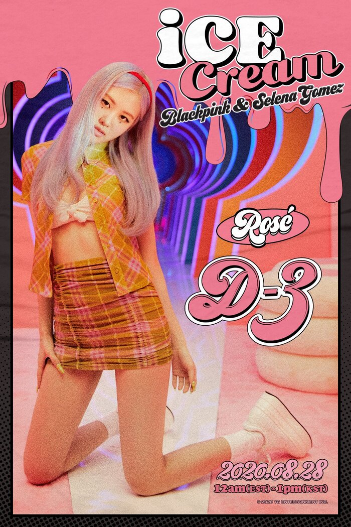 Blackpink &amp; Selena Gomez – “Ice Cream” single 3