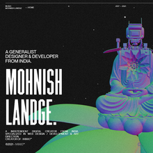 ML©21 <span>Mohnish Landge </span>portfolio website