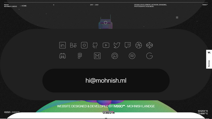ML©21 Mohnish Landge portfolio website 4