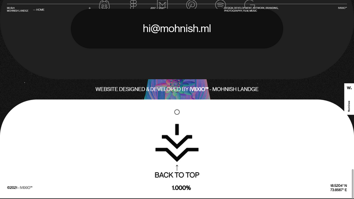 ML©21 Mohnish Landge portfolio website 5