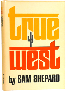 <cite>True West</cite> by Sam Shepard (Nelson Doubleday, 1982)