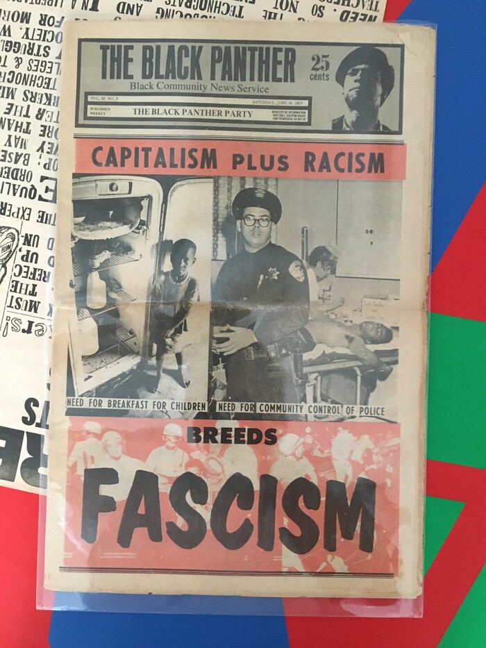 “CAPITALISM PLUS RACISM BREEDS FASCISM”