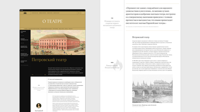 The Bolshoi Theatre website 1