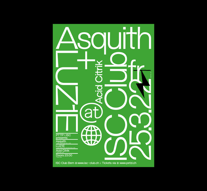 Asquith + Luz1e @ ISC Club Bern 2