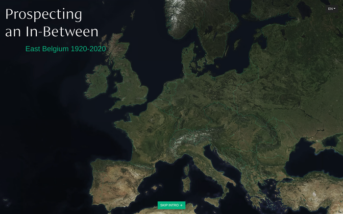 Prospecting an In–Between online exhibition 1