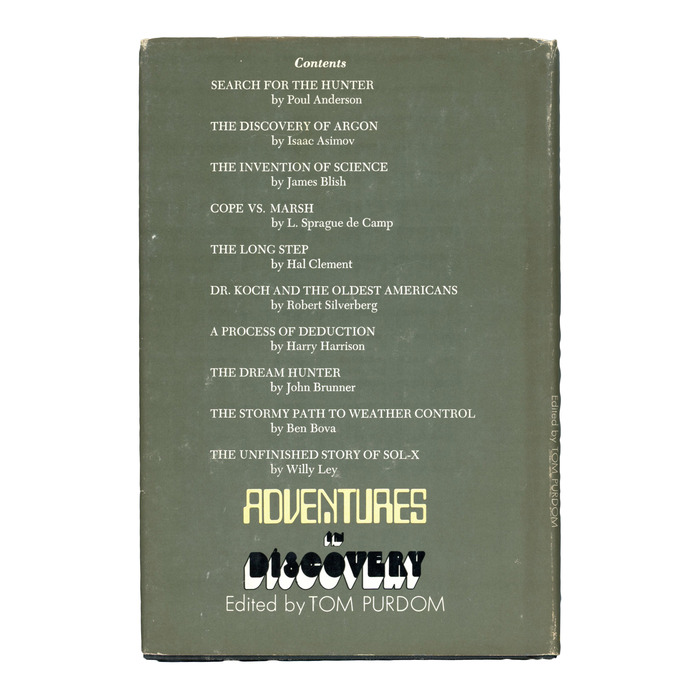 Adventures in Discovery by Tom Purdom (ed.) 2