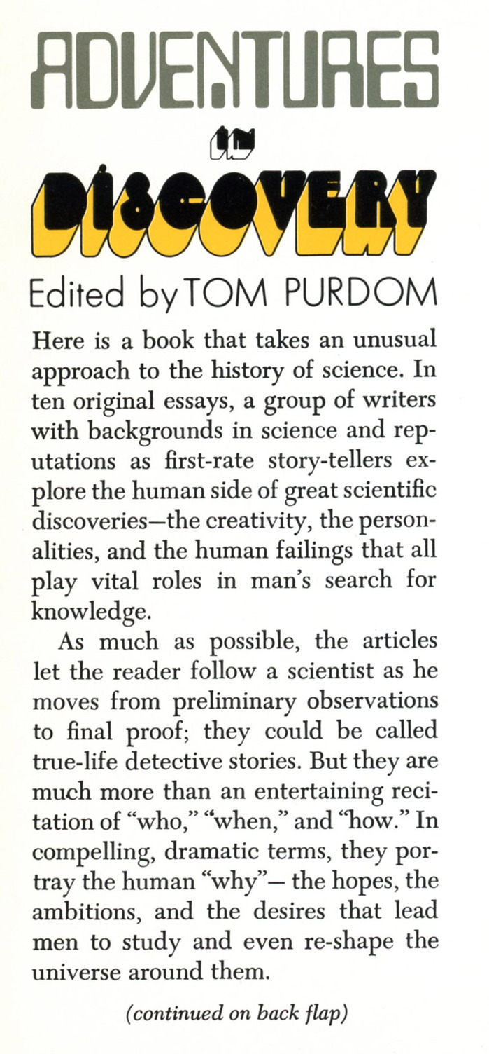 Adventures in Discovery by Tom Purdom (ed.) 3
