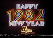 “Happy New Year 1982” ident, WPIX