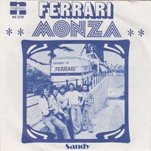Ferrari – “Monza” / “Sandy” Dutch single cover