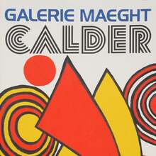 Calder at Galerie Maeght exhibition poster