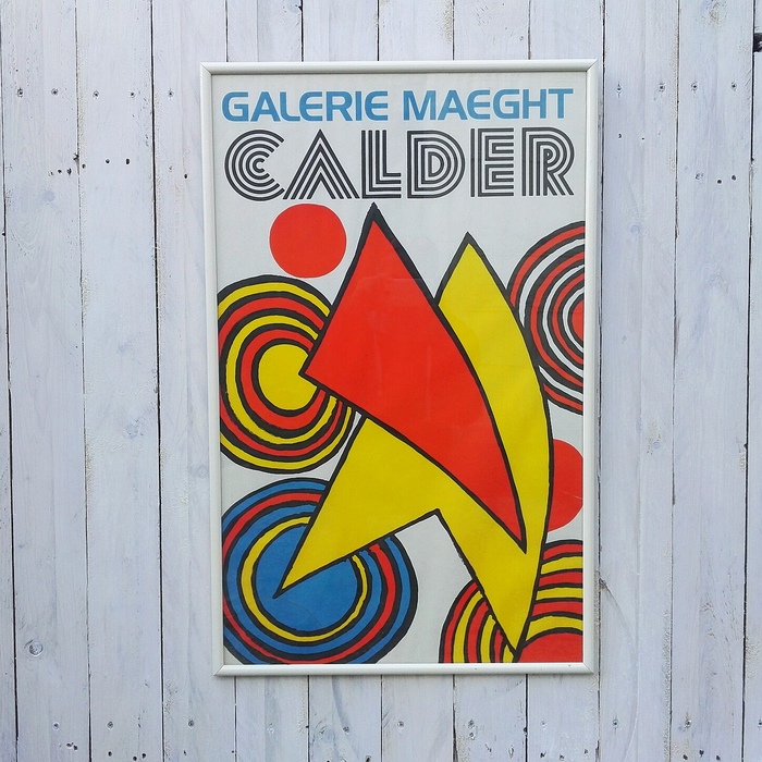 Calder at Galerie Maeght exhibition poster 3