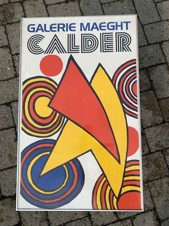The poster is signed “Maeght Editeur – Art Paris” in the bottom left corner.