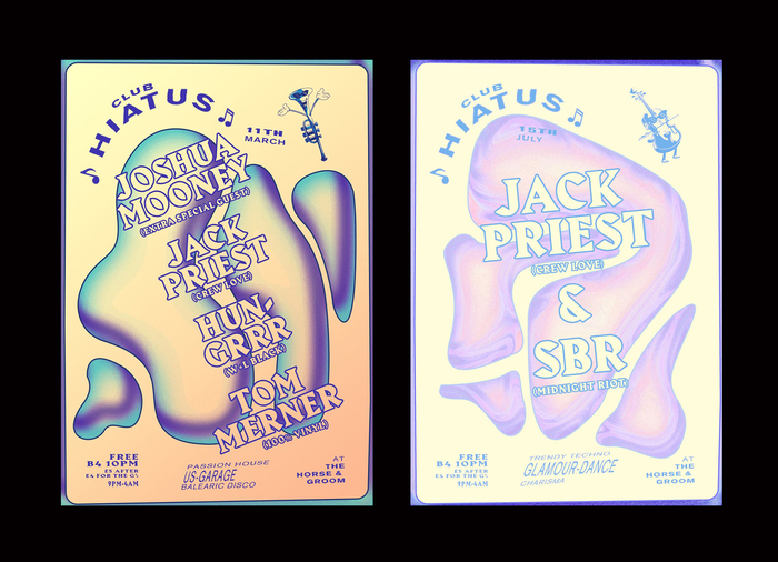 Club Hiatus posters 5