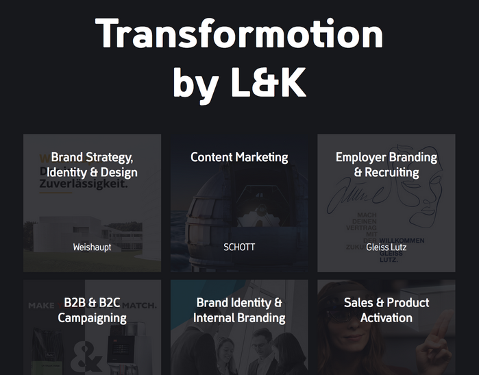 Leonhardt &amp; Kern identity and website redesign 4